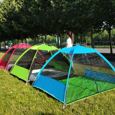 China Free To Build And Open New Fashion Travel Folding Outdoor Portable Mosquito Net Double Bed for sale