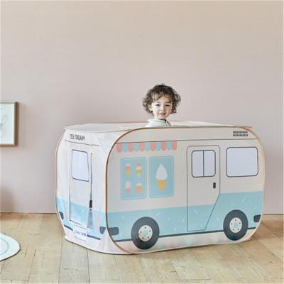 China Jigsaw Puzzle Parent-child Interaction Children's Portable Car Tent Portable Play House Ocean Ball Pool Kids Indoor Tent for sale