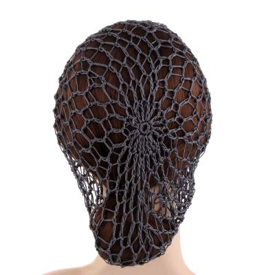 China Women's Soft Mesh Hair Net Rayon Head Bands For Sleeping Crochet Hairnet Hair Covers Ornament For Women for sale