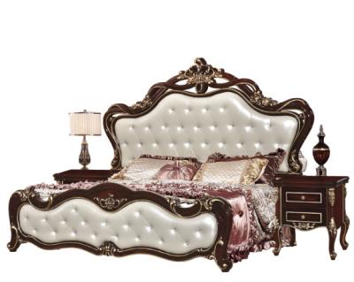 China European King Size Bedroom Set Classic European Style for sale