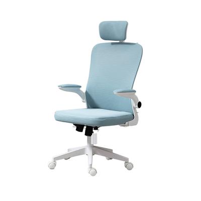 China Adjustable (height) Wholesale computer chair home sedentary study swivel armchair lifting backrest conference chairs ergonomic chair for sale