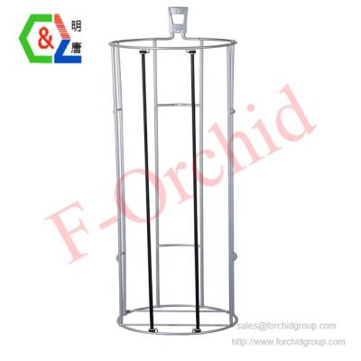 China Excellent Workmanship Vertical Ball Rack Metal Wire Display Rack Retail Store Display Fixtures for sale