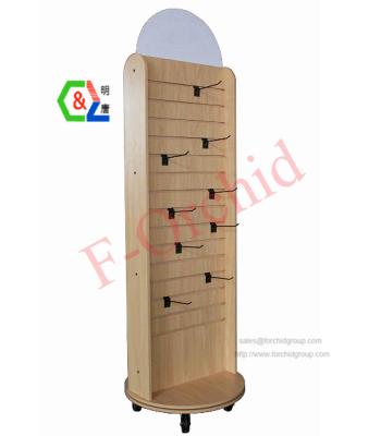 China Rotary F-Orchid Mall Retail Flooring Hanging Item Shelf Display Rack For Doll/Hat/Ball Decoration for sale