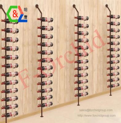 China Simple European Tailored Wall Wine Rack for sale