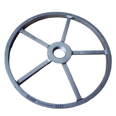 China Metal Sand Casting Steering Wheel Casting Hand Wheel for sale