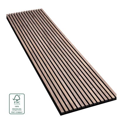 China akupanel contemporary decorative wooden slatwall slat sound barrier acoustic panel from akuwoodpanel for sale