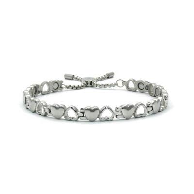 China High Quality Silver Jewelry Stainless Steel Bracelet Environmentally Friendly Winfavor New Design For Female for sale