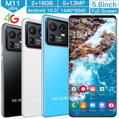 China Dual SIM Card 2021 new M11pro smartphone 12GB+512GB dual sim 6.8inch online works using 5g android cellphones for sale