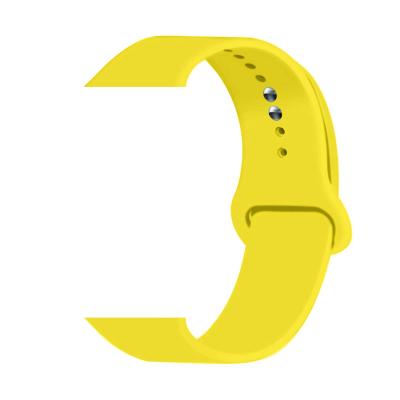 China Popular Wholesale Replacement Silicone Strap Skin Friendly Smartwatch Band For Apple Watch for sale