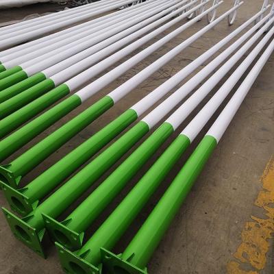 China Outdoor Useful Galvanized High Mast Flood Stadium Lighting Poles For Sale for sale