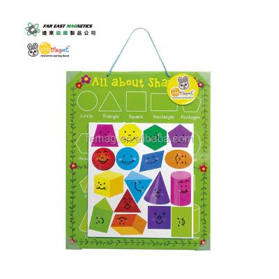 China Top Quality Educational Magnetics OEM 2D / 3D Kids Hanging Shapes Magnetic Board for sale