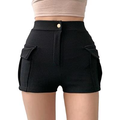 China Best Selling Color Women's Breathable Shorts High Elastic Shorts for sale