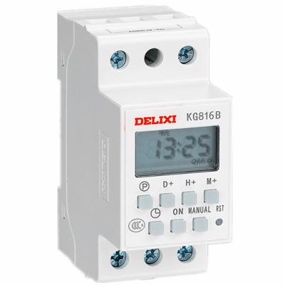 China Timer NEW KG316T Series 220V/380V Daily or Weekly 50/60Hz Switch DELIXI Switch Delay Timer Control Cycle for sale