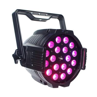 China El par ULTRAVIOLETA del enfoque LED del par 18x18W del enfoque de las luces de la Navidad LED RGBAW se enciende en venta