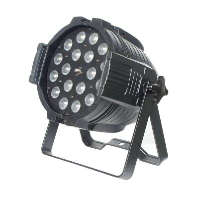 China Años de alta calidad de la garantía 18x18W RGBWA LED de China dos del enfoque de luz ULTRAVIOLETA del par en venta