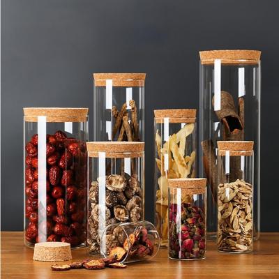 China Viable Jars Set, Rise Spice Jars Small Food Storage Containers For H Tzerotone Glass With Wooden Airtight Lids And Labels, 6oz 12 Pieces for sale