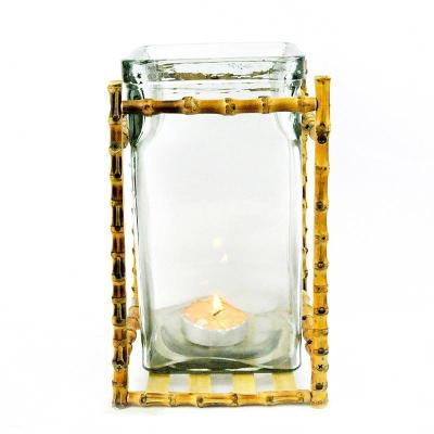 China Free Samples Home Decoration Decorative Crystal Candle Holders Wholesale,Unique Design Recycled Arched Glass Candle Jar for sale