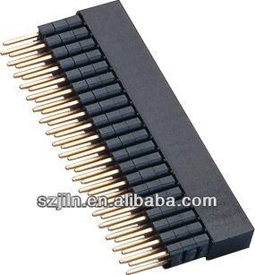 China PCB 2.54mm Connector Dip Type Double Row for sale