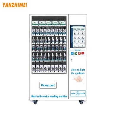 China Universal Sale Customize Automatic Stackable Mask Vending Machine Medicine PPE Face Mask Dispenser Vending Machine For Community for sale