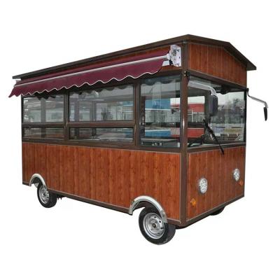 China Electric antique outdoor mobile food truck portable mobile food processing plant custom made food trailers for sale for sale