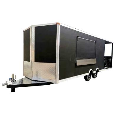 China Vegetable Processing Factory China Vendor Food Cart Fast Food Truck Van Contrainer Australian Standard Food Trailer For Sale for sale