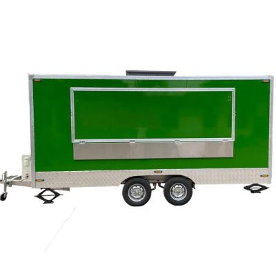 China Vegetable Processing Plant Customized Outdoor Enclosed Food Trailer Cheapest Mobile Food Trailer Towable Trailer For Sale for sale