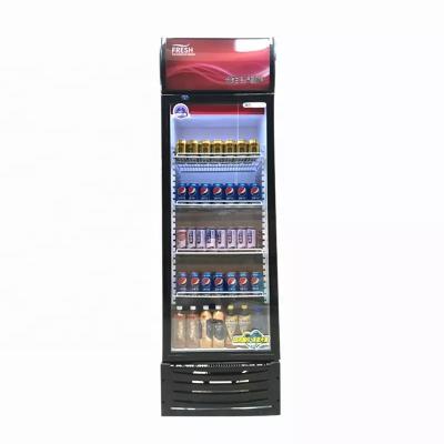 China Single-temperature Commercial Double Door Display Refrigerators Vertical Glass Beer Fridge Magnet Other Refrigerators for sale