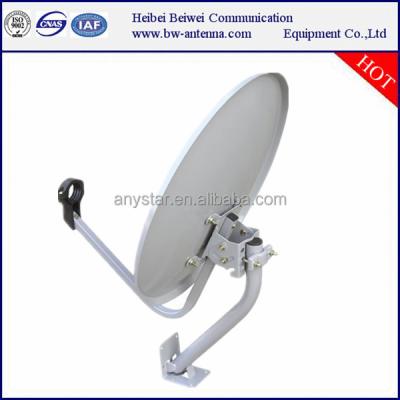 China Receiving high resolution satellite tv programs ku band antena parabolica 60cm for sale