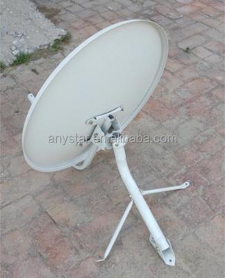 China Suitable for DTH market Azure Shine 65cm globle satellite dish for sale