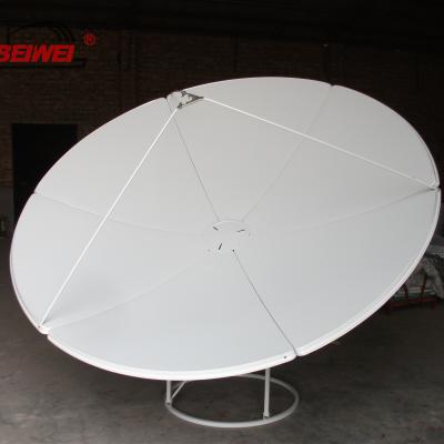 China Steel C Band 240cm TV DISH ANTENNA TO South America for sale