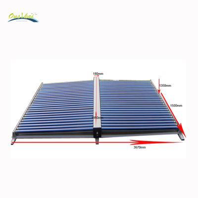 China 2017 Swimming Pool Solar Project Thermal Vacuum Tube Collector for sale