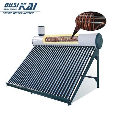 China Outdoor Super Solar Heat Storage Water Heater With Copper Coil Exchanger for sale