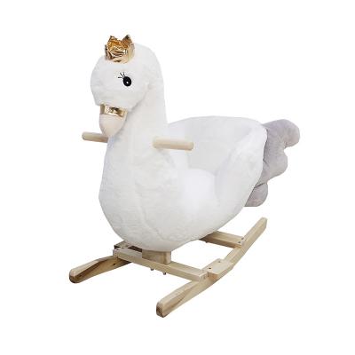 China Ride On Toy 2021 New Baby Toys Kids Ride Riding Toys Kids Swan Rocking Toy for sale