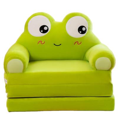 China Plush Sofa Adjustable Kids Cartoon Frog Sofas Cute Kids Children Sofa Seat New Arrival Small for sale