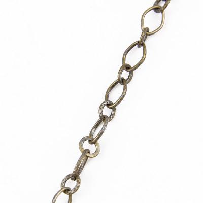 China Viable Popular 5m Jewelry Findings Chain Chunky Chain For Necklace Making High Quality Gold Plated for sale