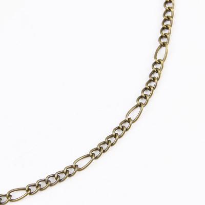 China 5m Fashion Vintage Jewelry Chain Bracelet Viable Geometric Link Chain Bracelet For Jewelry Finding for sale