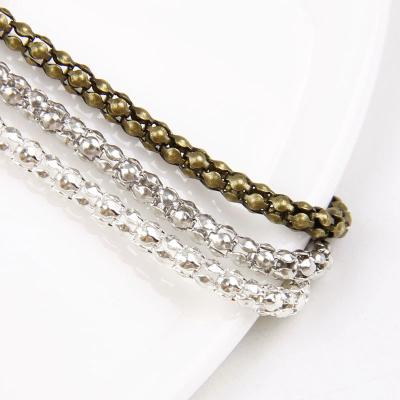 China Wholesale 5m Stainless Steel Chain Viable Corn Chain A Variety Of Unisex DIY Jewelry Designs for sale