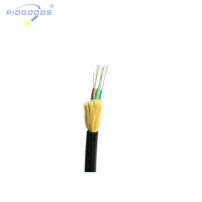 China Telecom / Network Double Jacket Outdoor Single Jacket ADSS Optical Fiber Cable 2 16mm Cores for sale