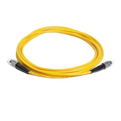 China FTTH Fiber Optic Jumper FC/UPC-FC/UPC Single Mode Fiber Optic Patch Cord 3m Length for sale