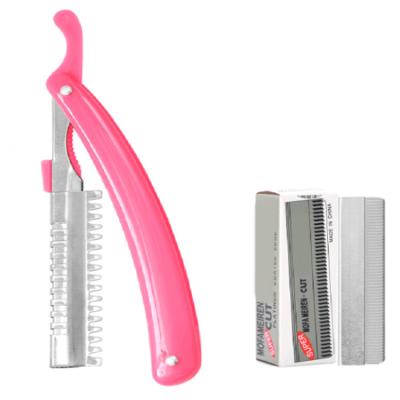 China Japanese wholesale easy to use quality blade market best-selling trimming eyebrow shaping knife for sale