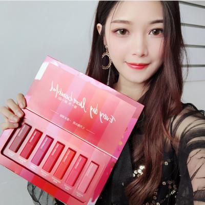 China Factory Wholesale Cosmetics Waterproof Multi Color Matte Lipstick Set For Girls for sale