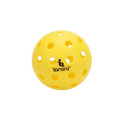 China hot sale indoor and outdoor PE etc usapa pickleball balls to endorse 40 holes for sale