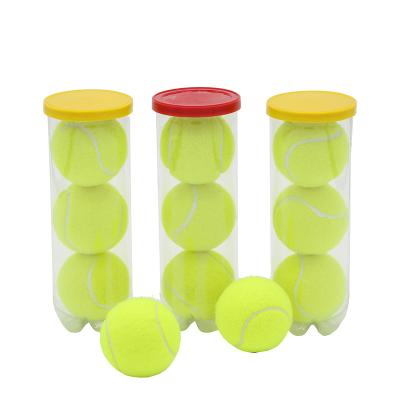 China Wholesale Cheap Promotional Cricket Custom Logo Synthetic Fiber Tennis Ball for sale