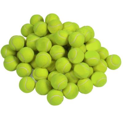 China High Elastic Customized Tennis Balls Bulk With Material Of Natural Rubber for sale