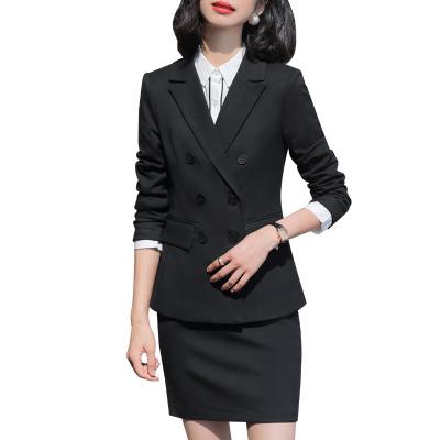 China New Anti-wrinkle Women's Suit Dress Women's Professional Spring Suit for sale