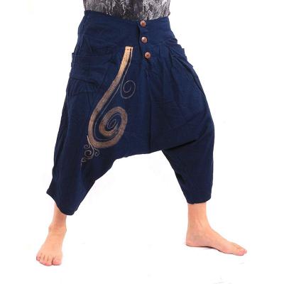 China Bohemian Print Women's Harem Fashion Cotton Vortex Hippie Pants QUICK DRY for sale