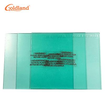 China Goldland Helmet PC Sheet Welding Protective Lens All Sizes for sale