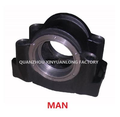 China TRUNNION SPRING STEEL SADDLE SEAT TRIM BRACKET FOR MAN TRUCK GERMAN SPARE PARTS for sale