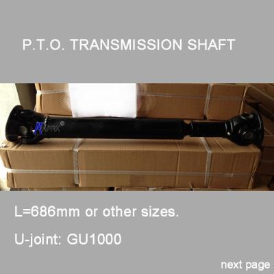 China PTO 3# Steel Universal Jiont: GU1000 DRIVE SHAFT DRIVE SHAFT PROPELLER for sale