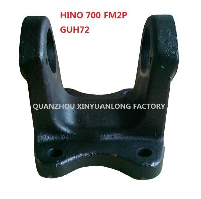 China FLANGE YOKE Universal steel jiont YOKE GUH72 FOR HINO TRUCK HINO 700 FM2P REAR AXLE DRIVE SHAFT for sale